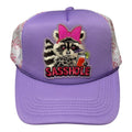 Sasshole with bow printed mesh