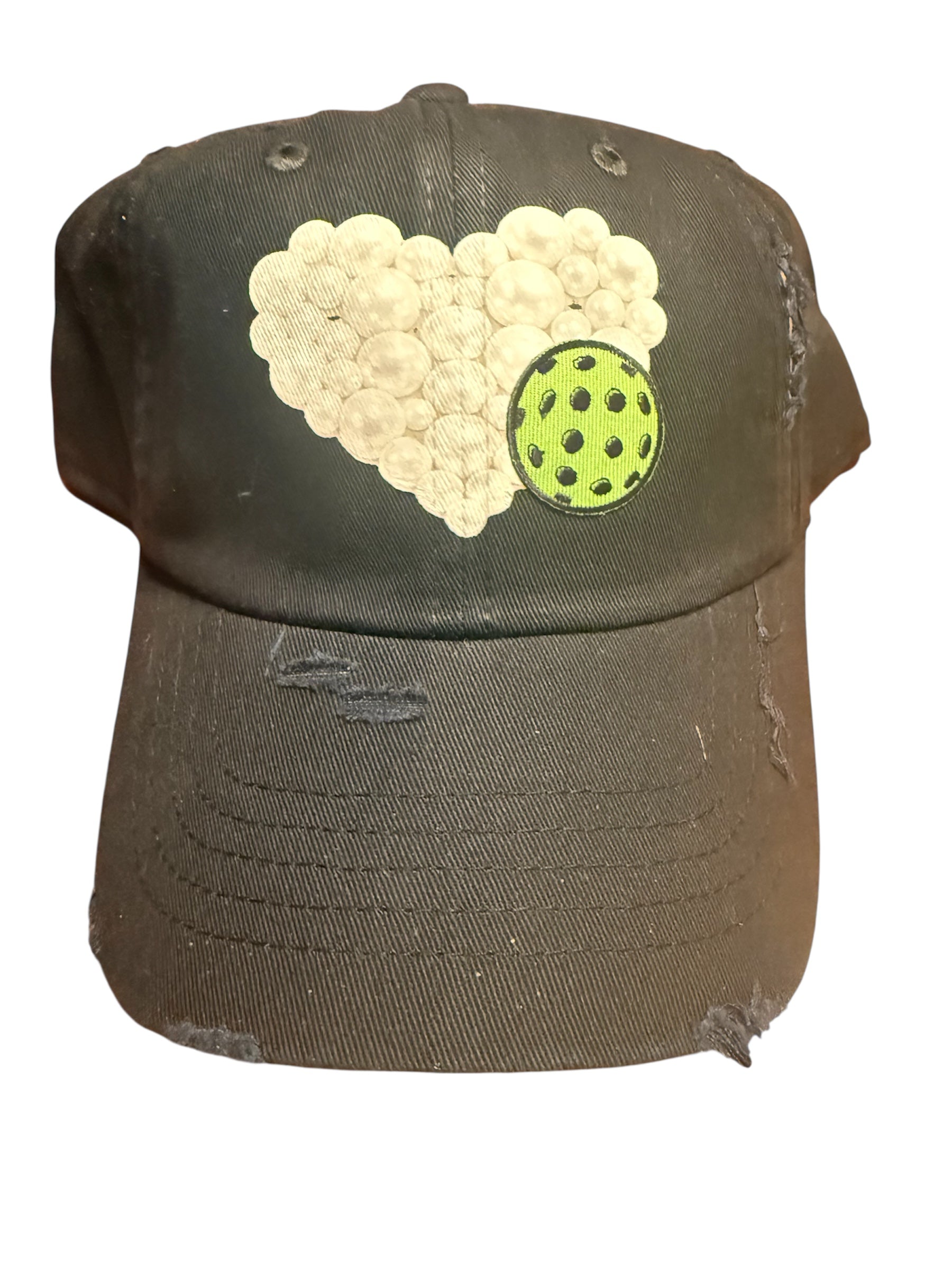 PB pearl heart w pickleball