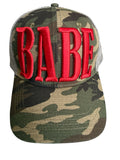 Camo red BABE