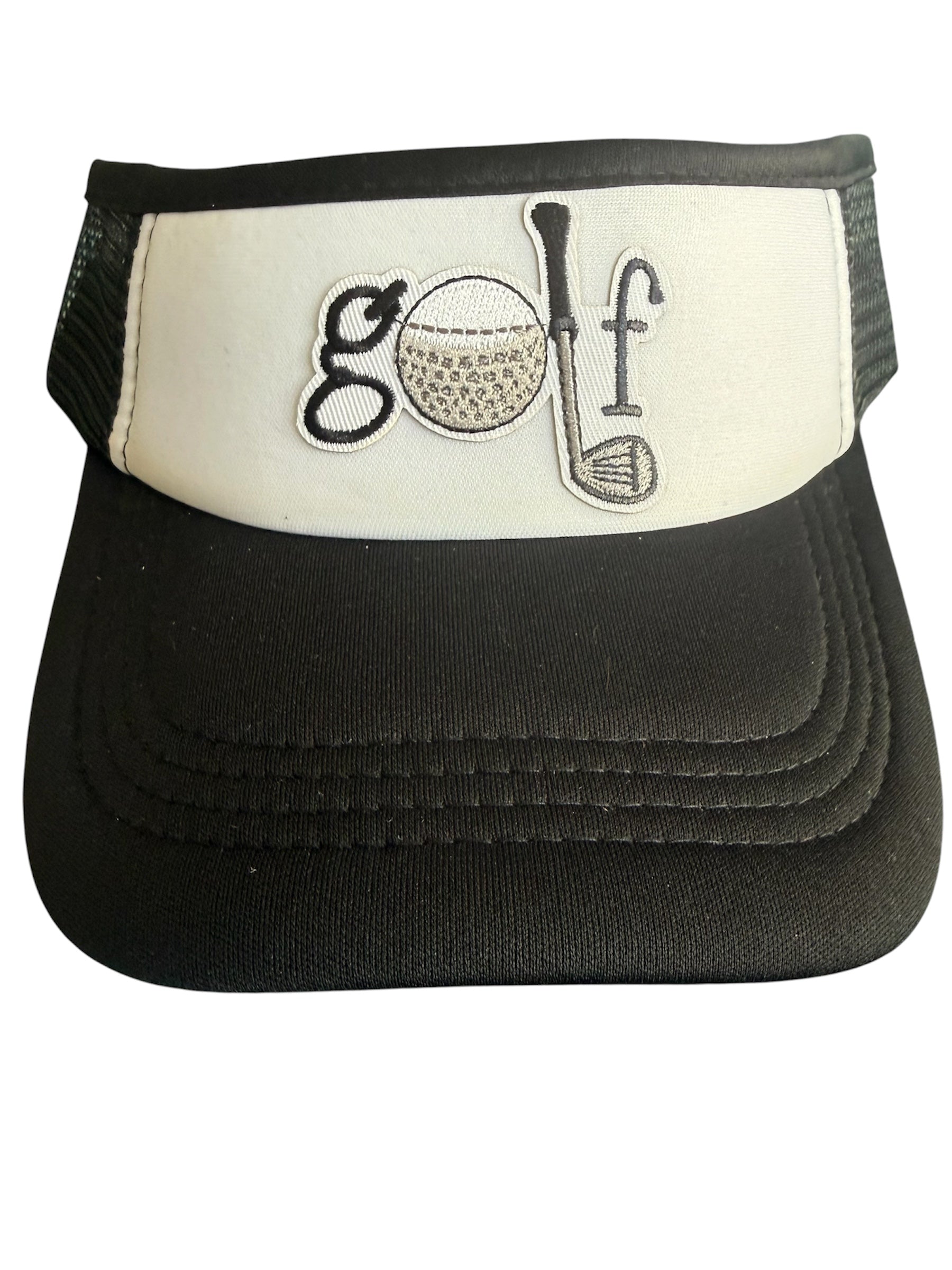 Golf trucker visor