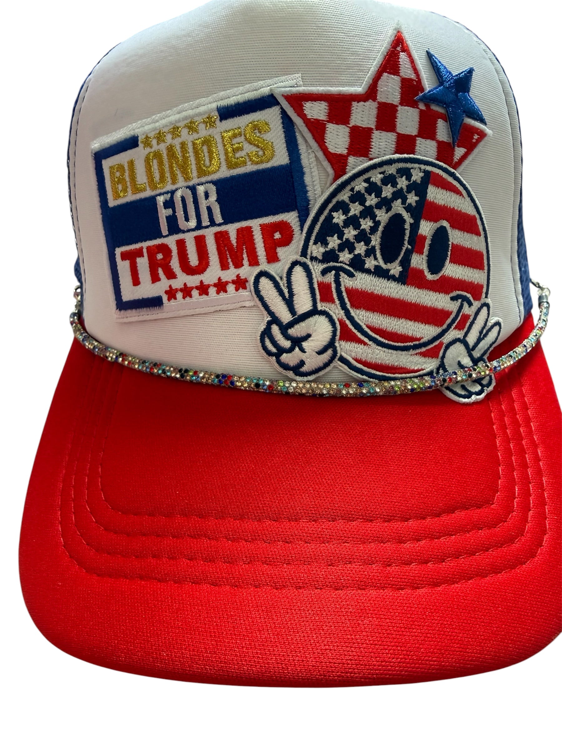Blondes Trucker hat
