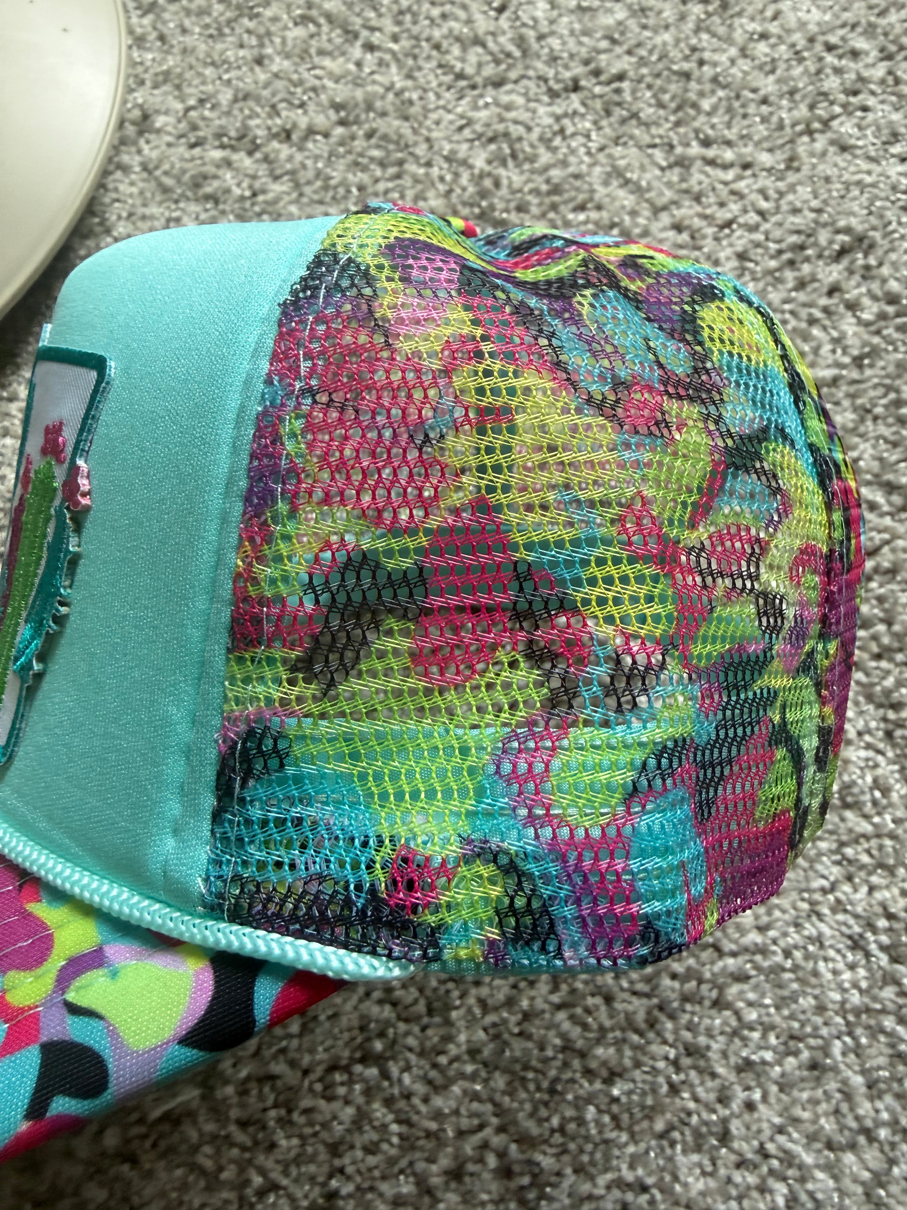 Bright Cactus trucker