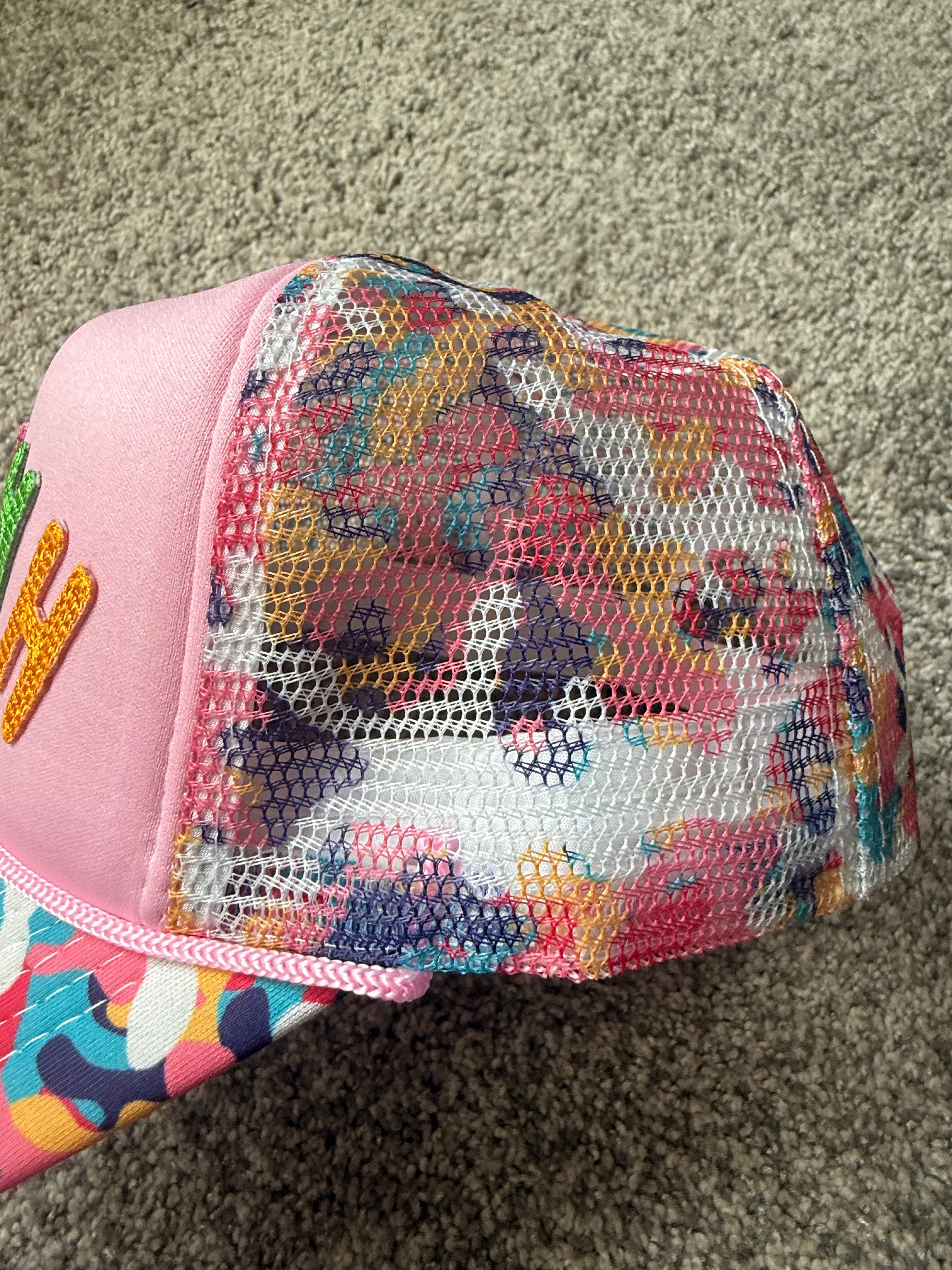 HAPPY trucker hat
