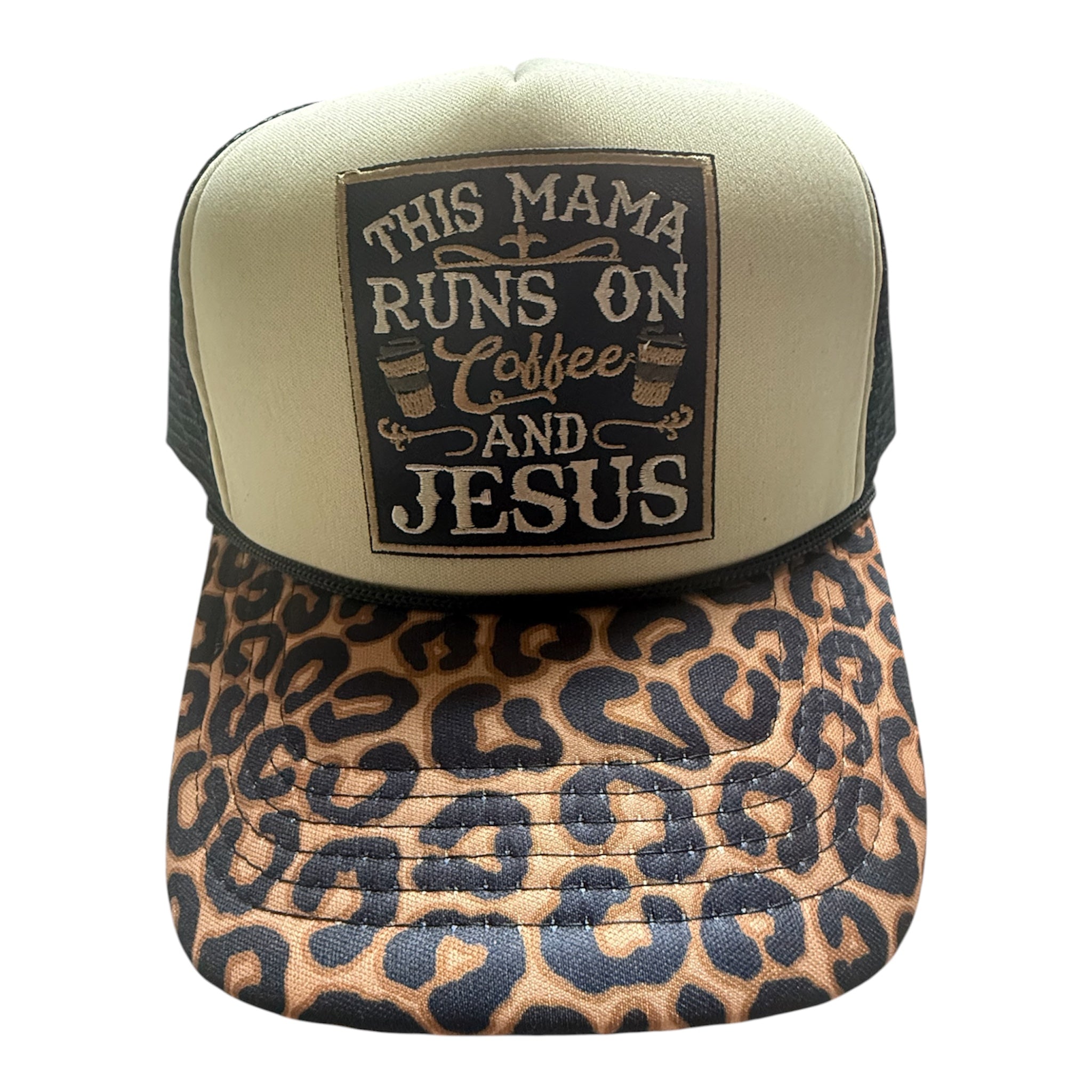 Coffee and Jesus leopard bill