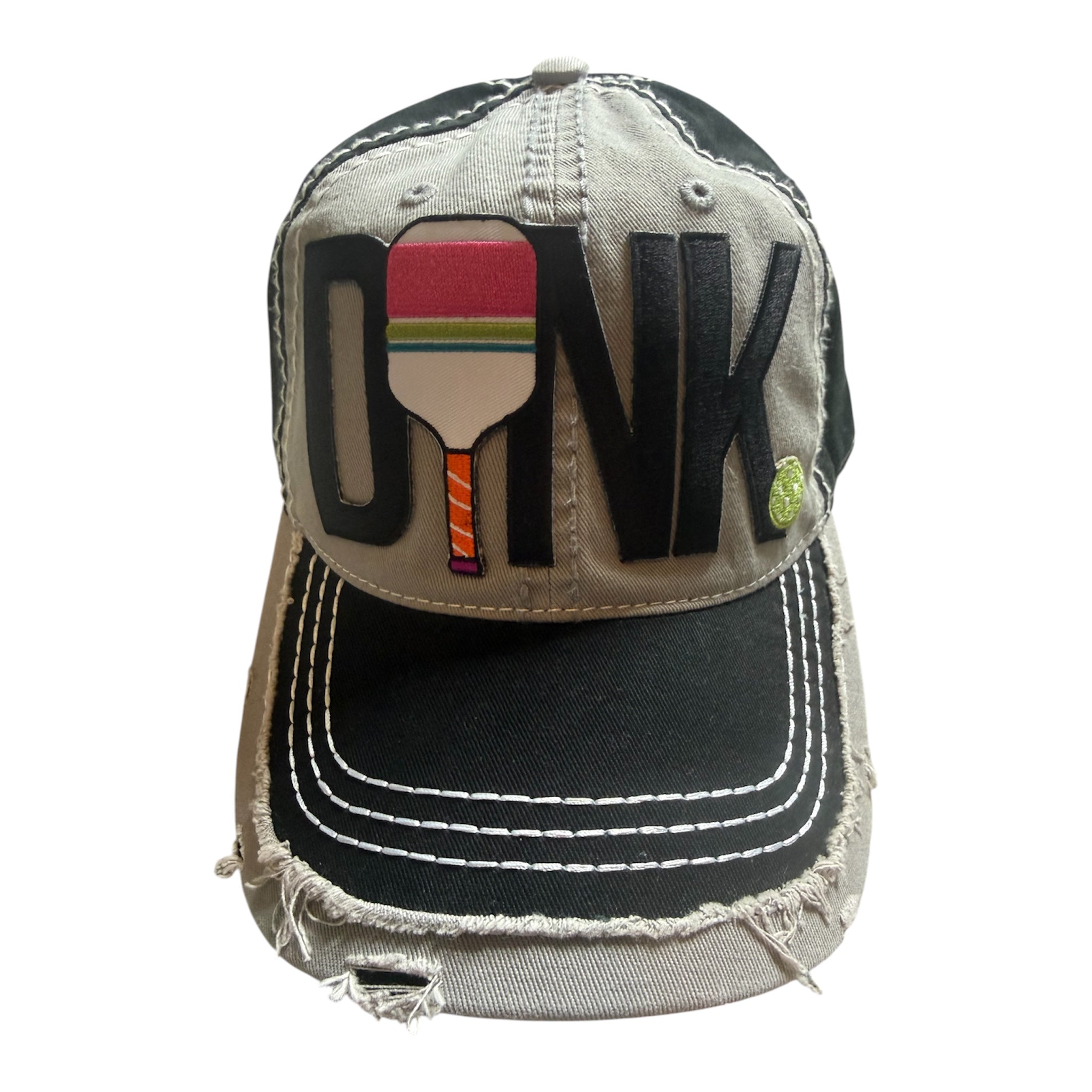 DINK two toned dad hat