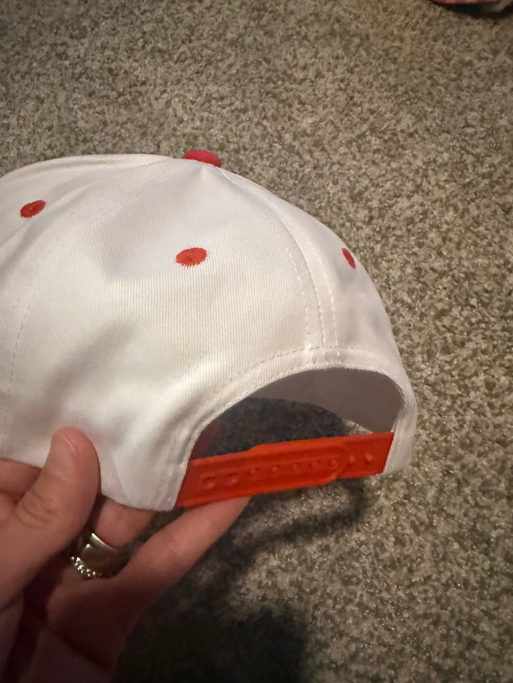 Baseball trucker blank