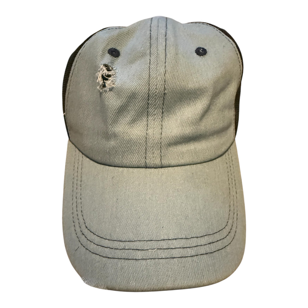 Denim soft trucker blank