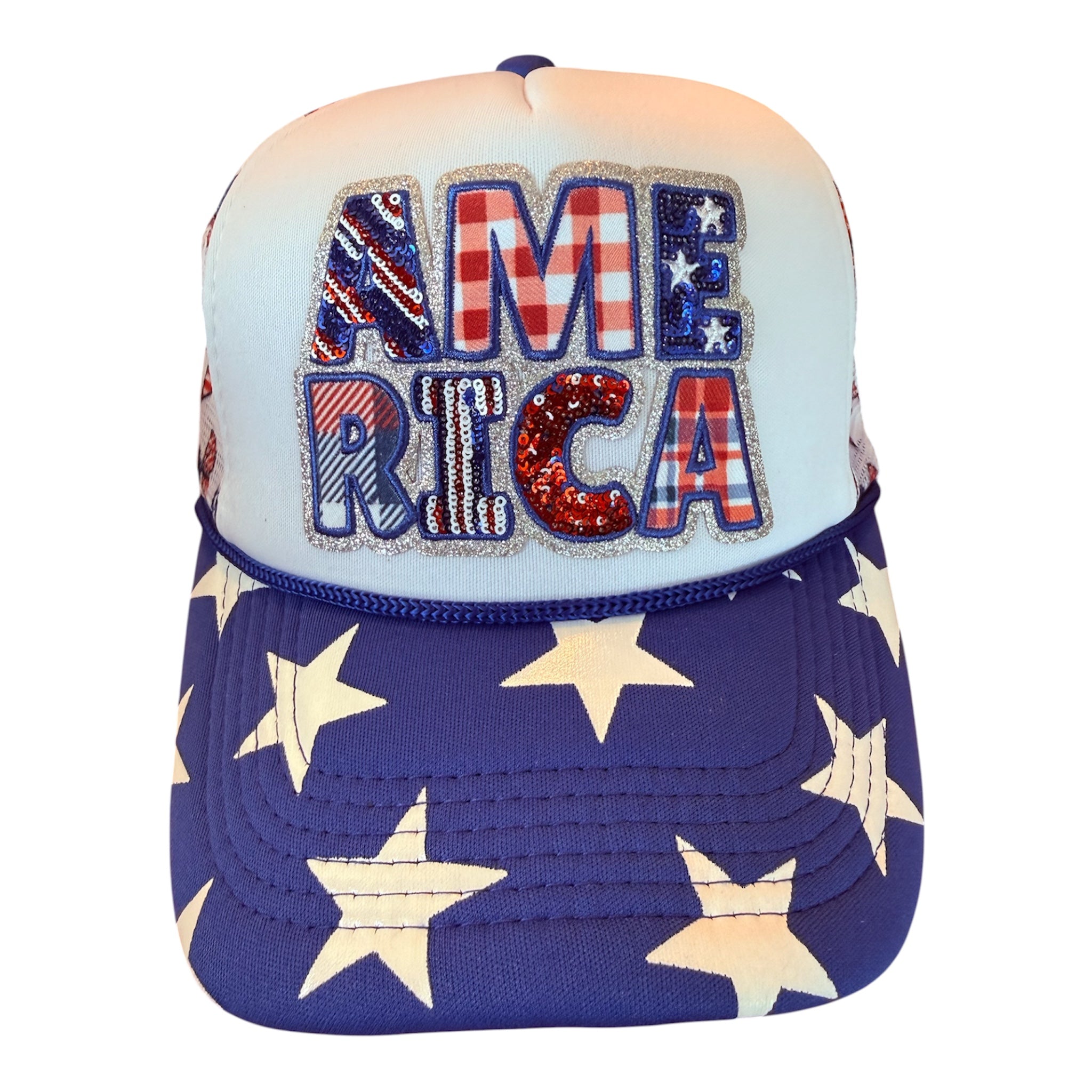 America trucker w stars