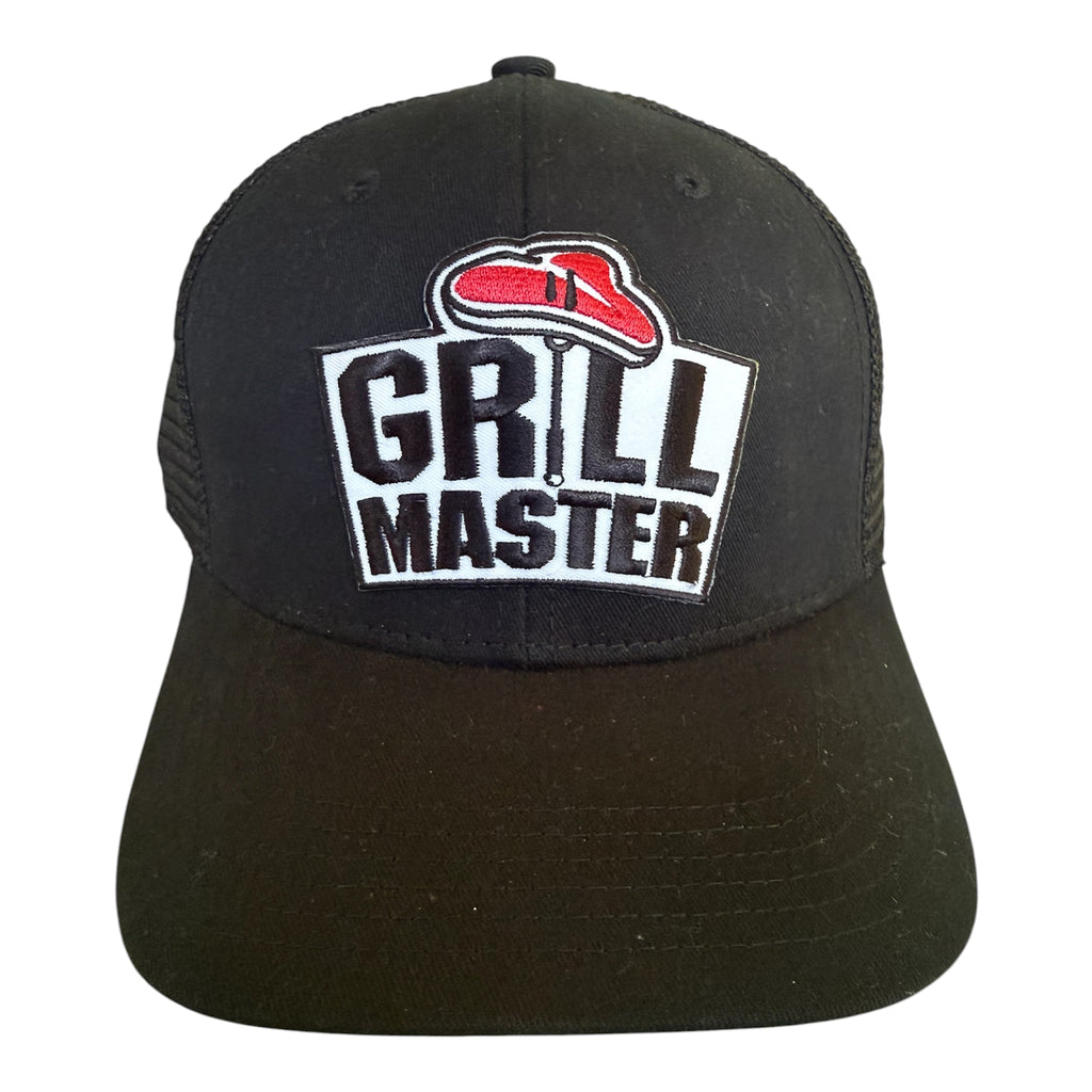 Grill Master black baseball hat