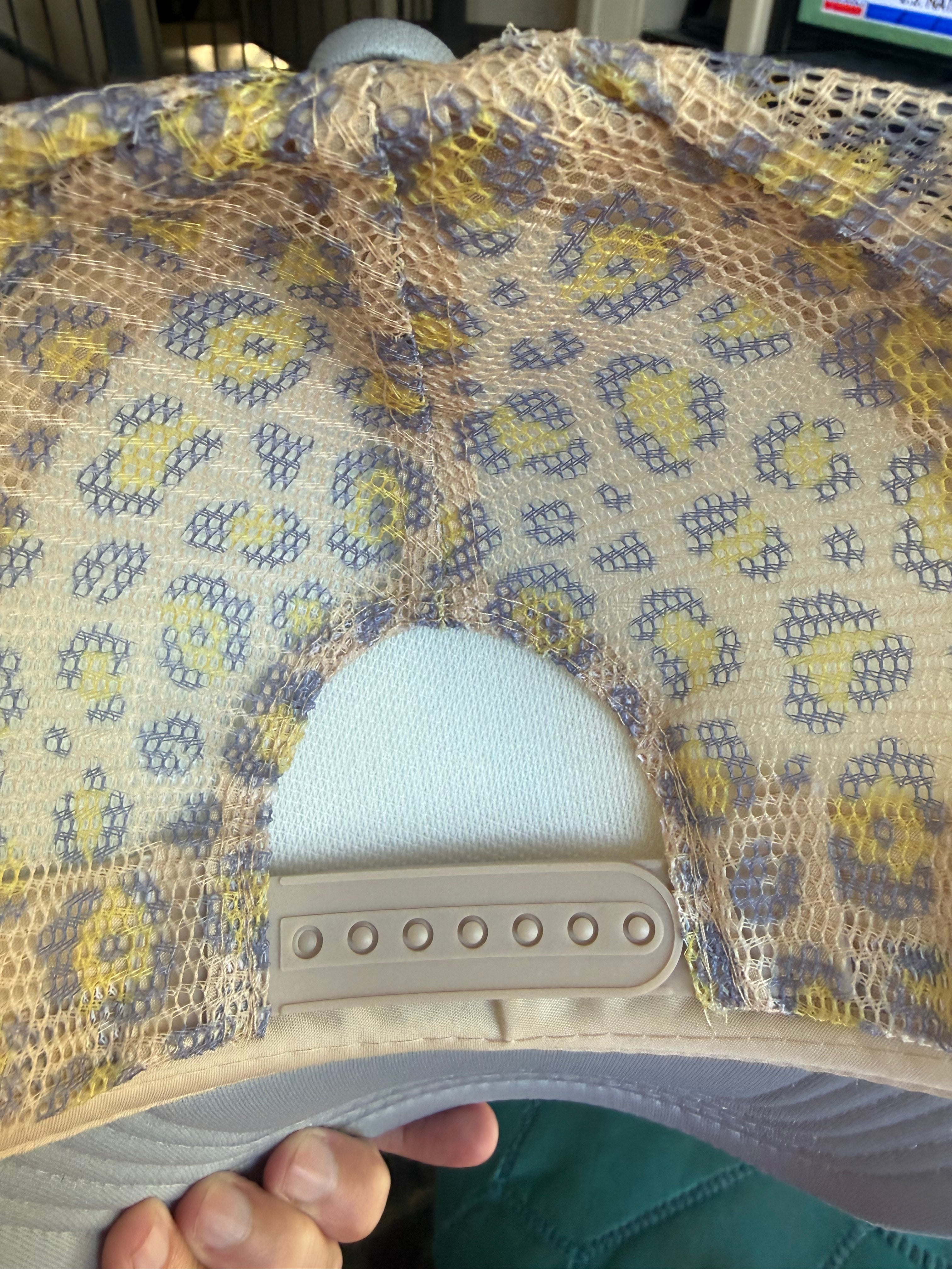 Sunshine leopard Trucker hat