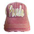 Ponderosa distressed trucker baseball hat