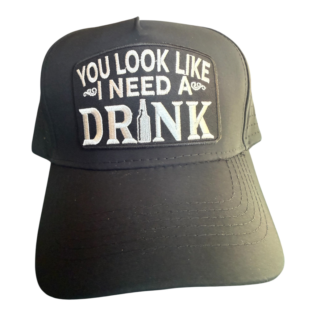 You look like I need a drink trucker hat