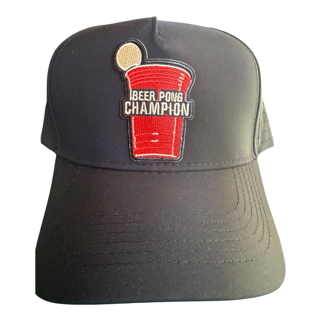 Beer Pong Champion baseball hat
