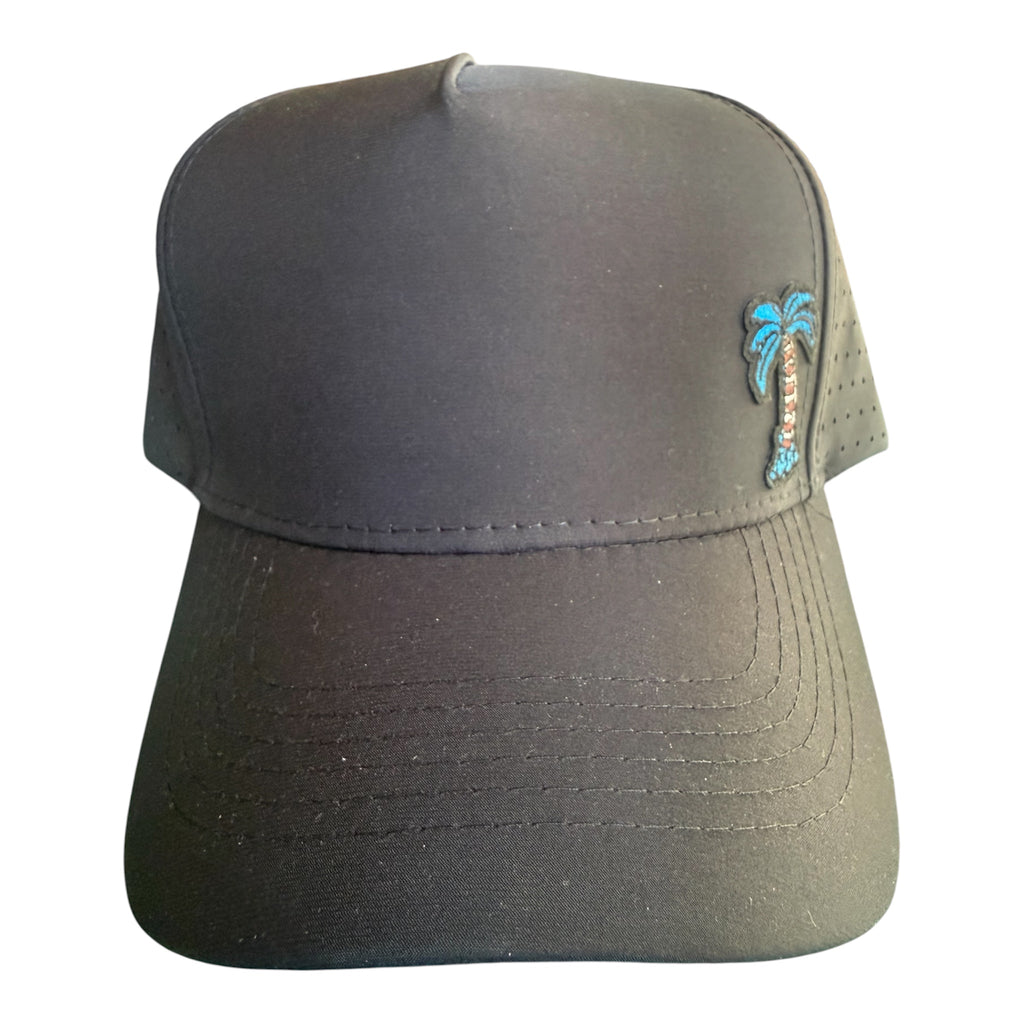 Palm tree trucker hat