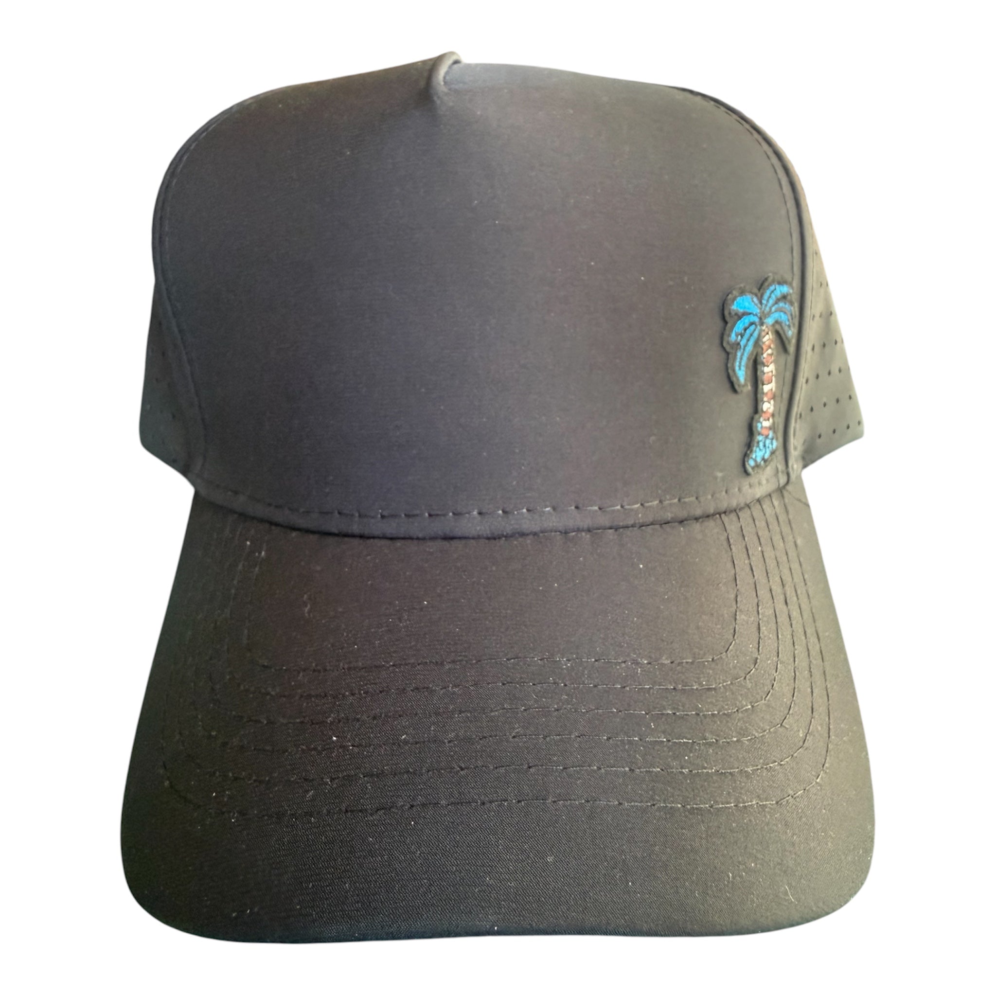 Palm tree trucker hat