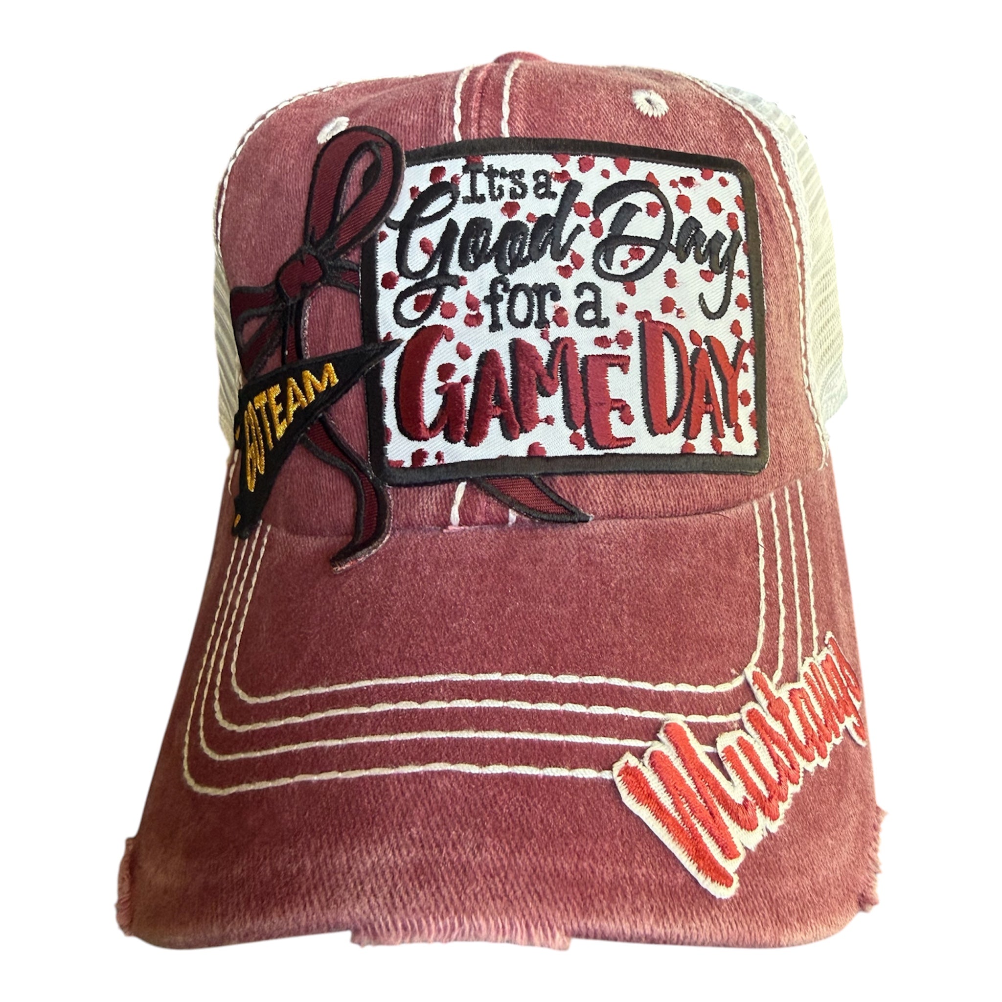 Game Day baseball trucker hat