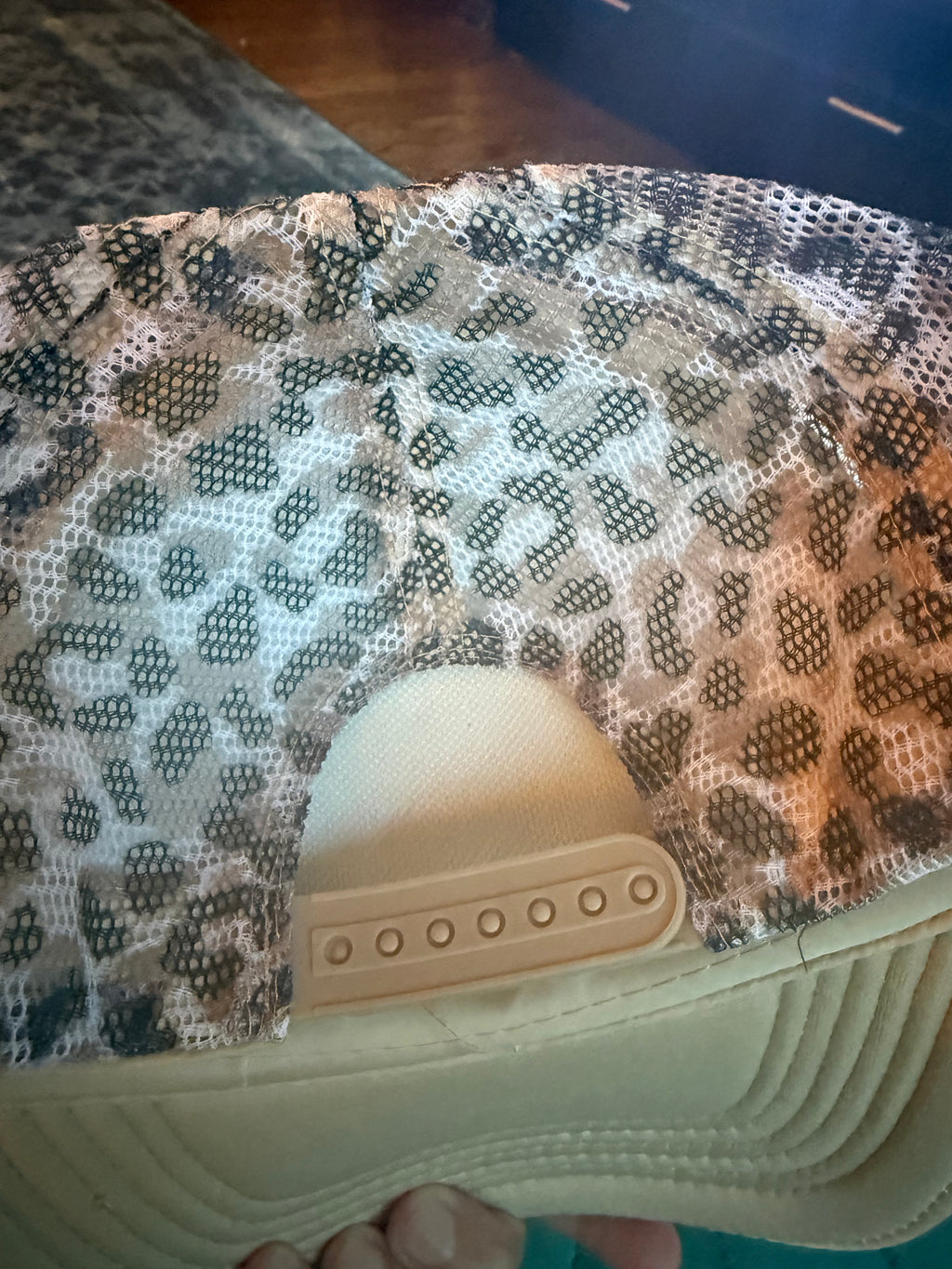 Thrifting trucker hat