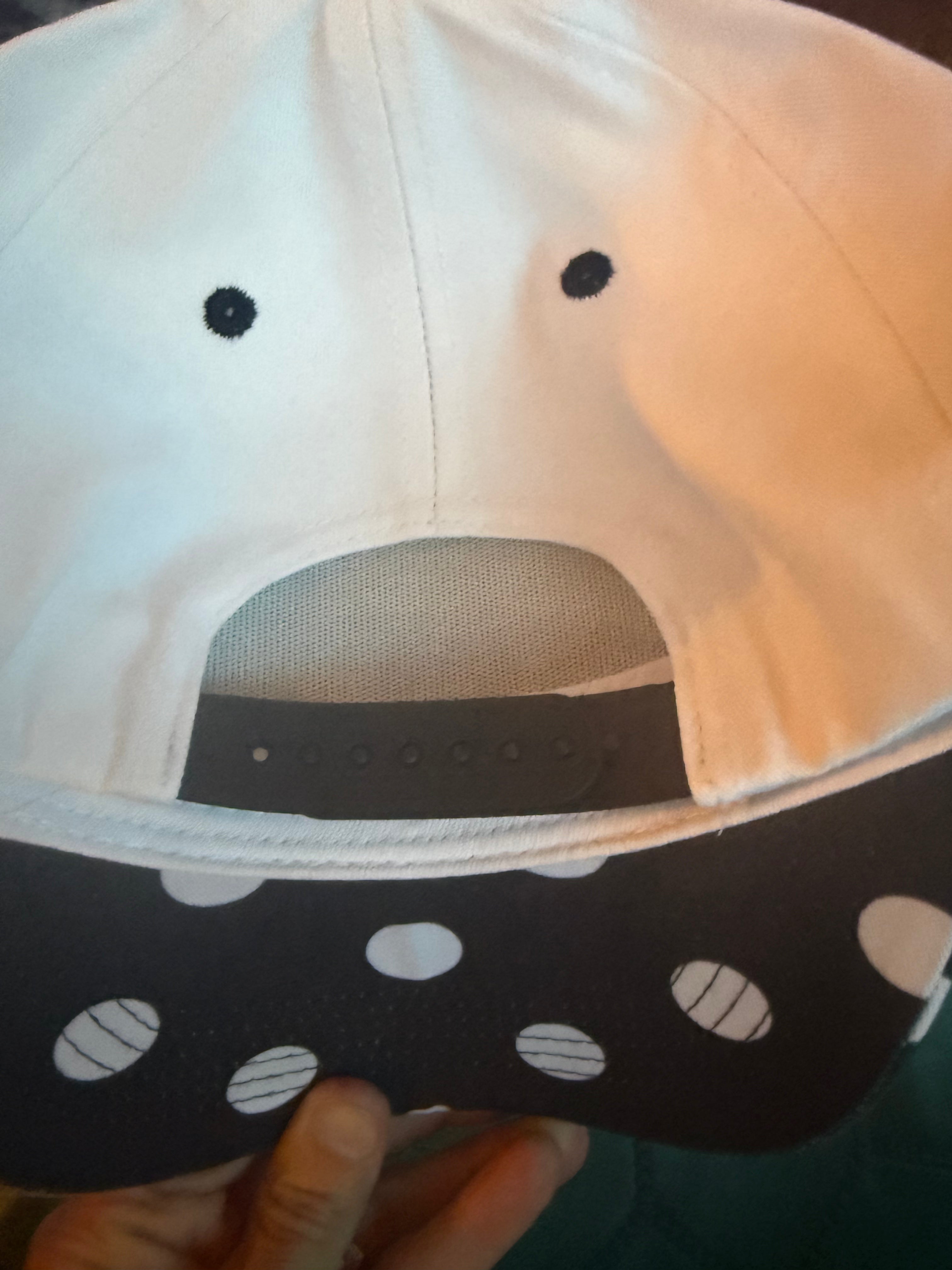 Always be kind polka dot canvas trucker hat