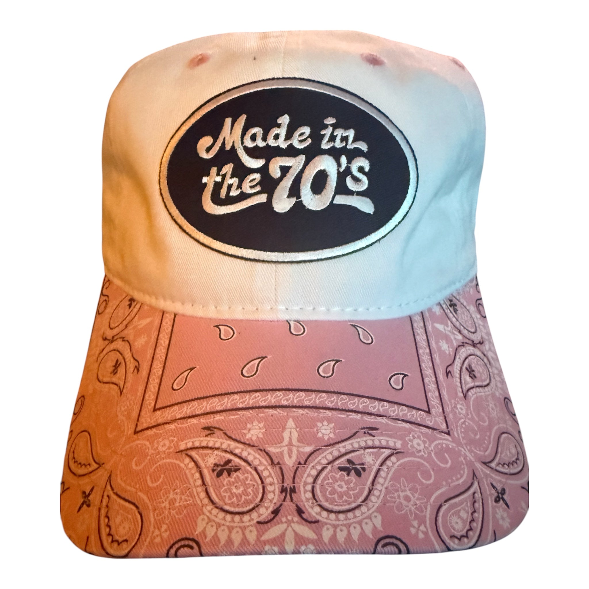 Made in the 70s hat with bandana bill