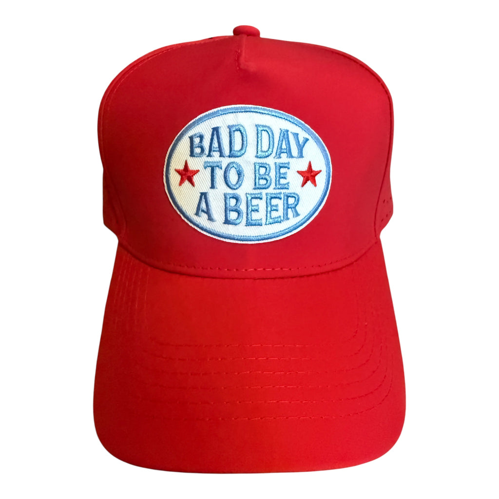 Bad day to be a beer trucker hat