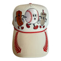 Baseball concessions canvas trucker hat