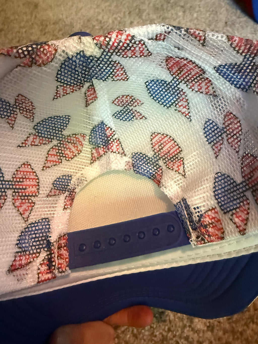 Stars and bows! Printed Trucker hat