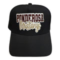 Pondo Mustangs black Trucker baseball hat