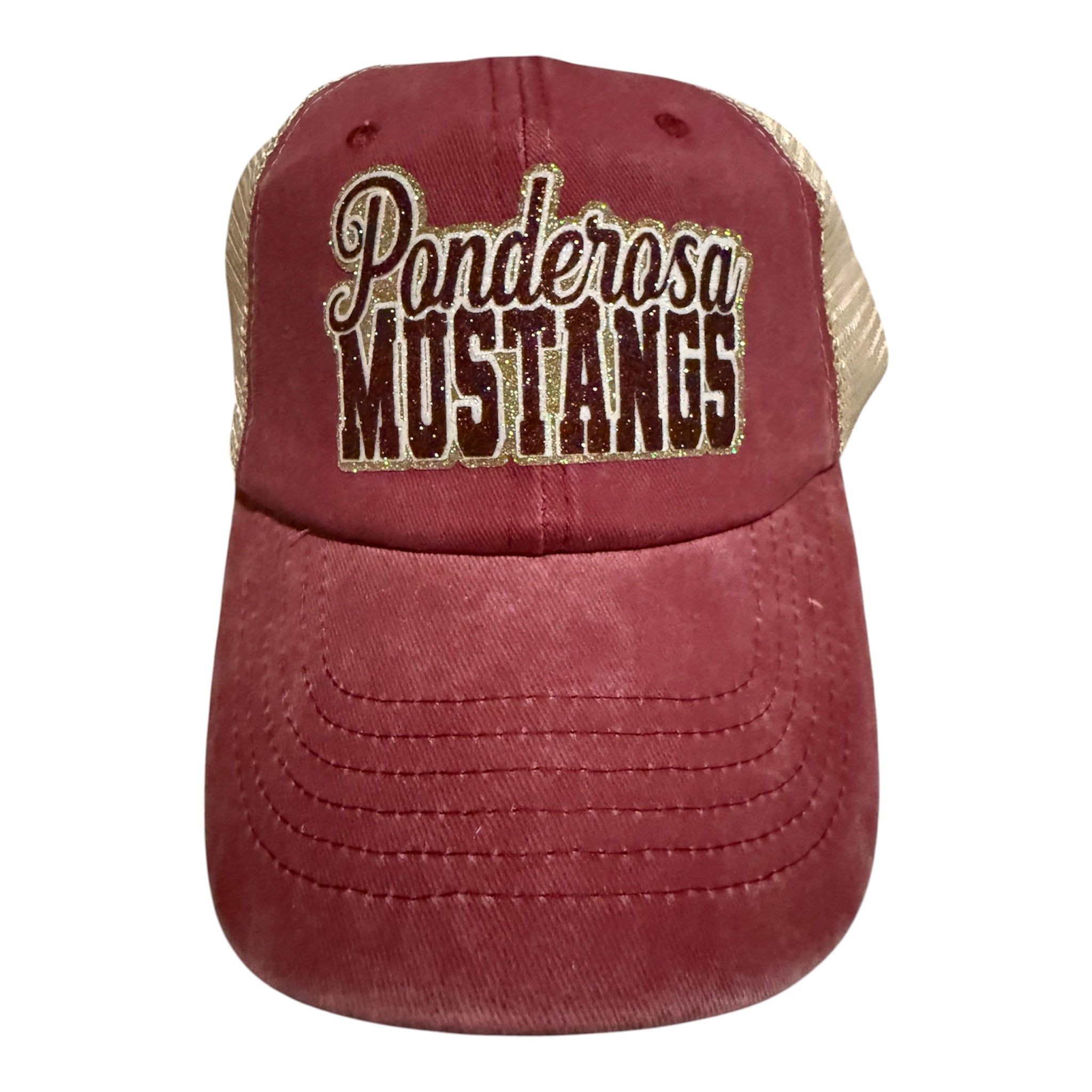 Pondo Mustangs dad trucker hat