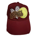 Mustangs tennis net dad hat
