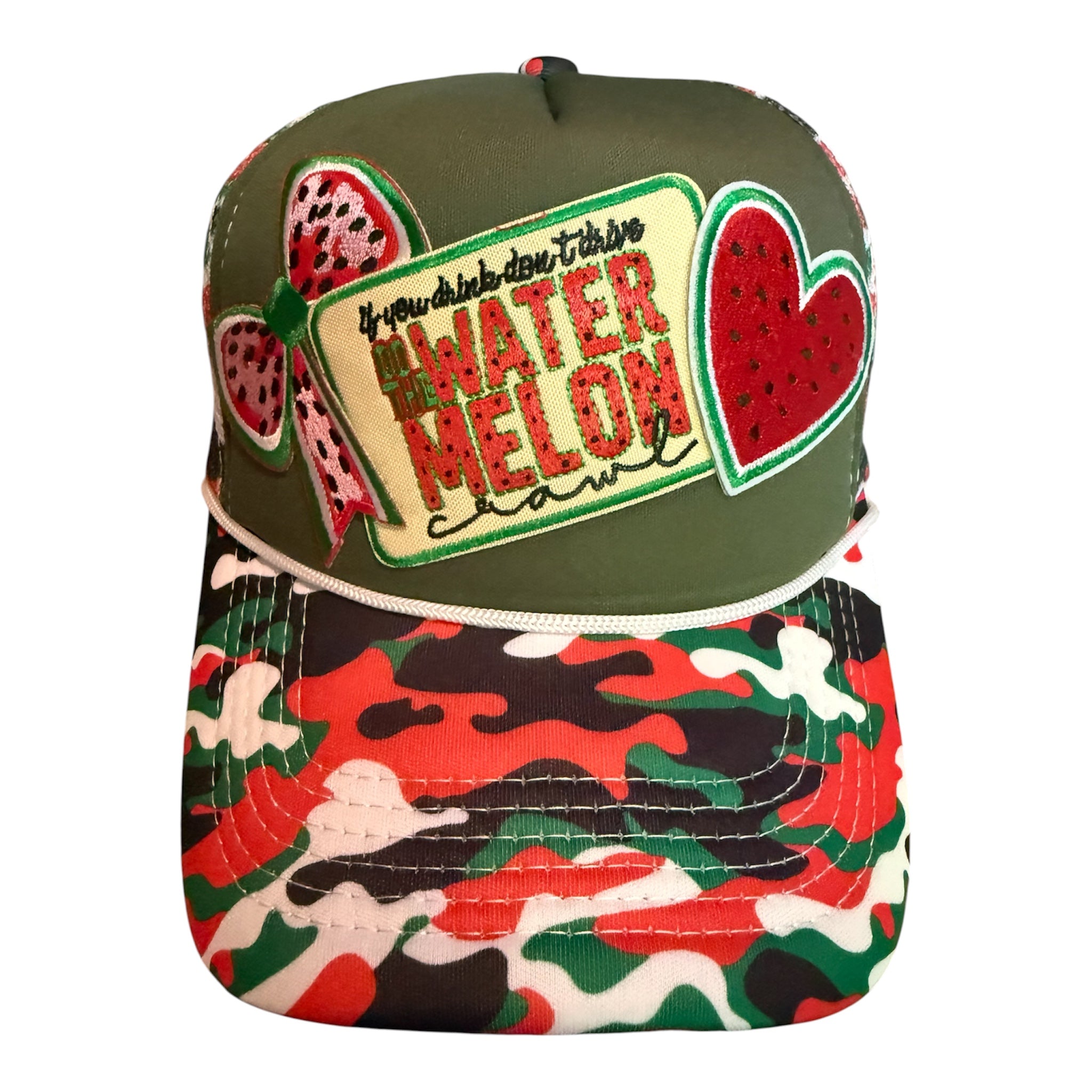 Watermelon crawl Trucker hat