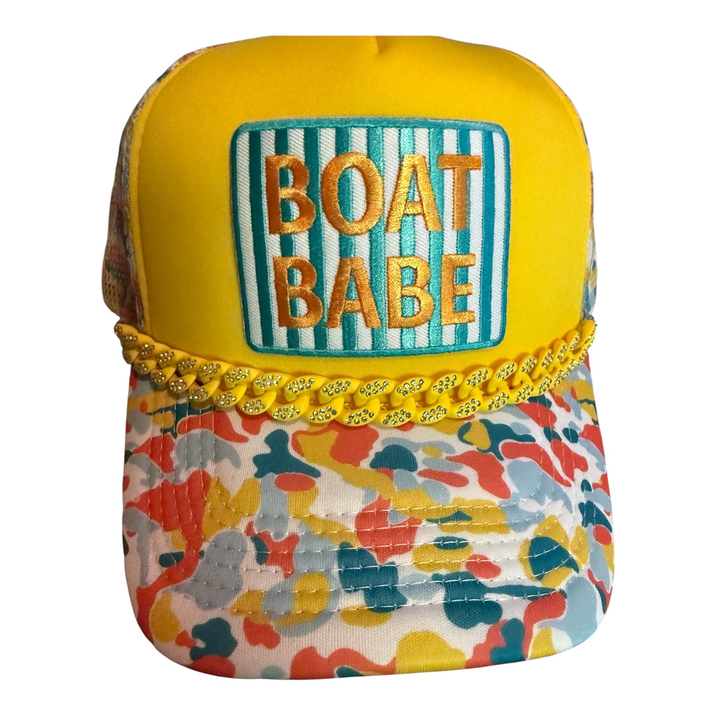 Boat Babe trucker hat