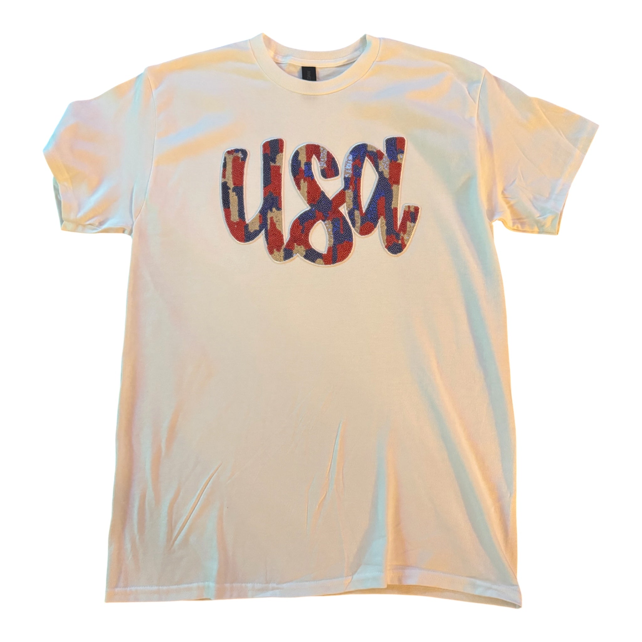 USA sequined shirts and tanks
