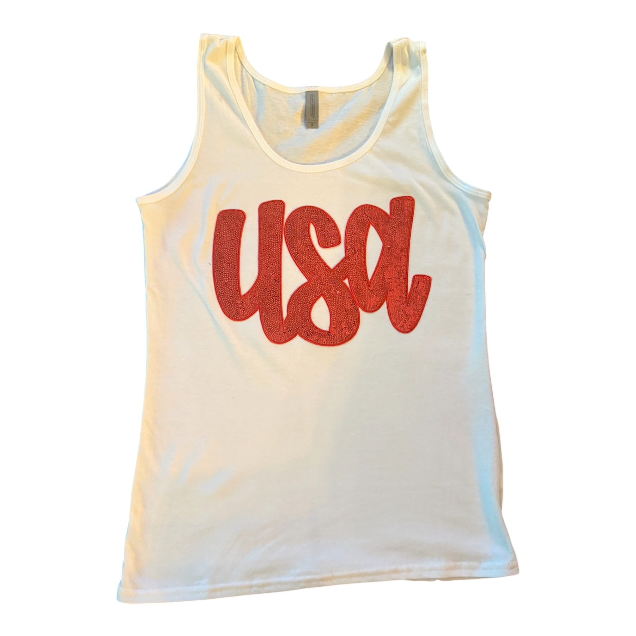 USA sequined shirts and tanks
