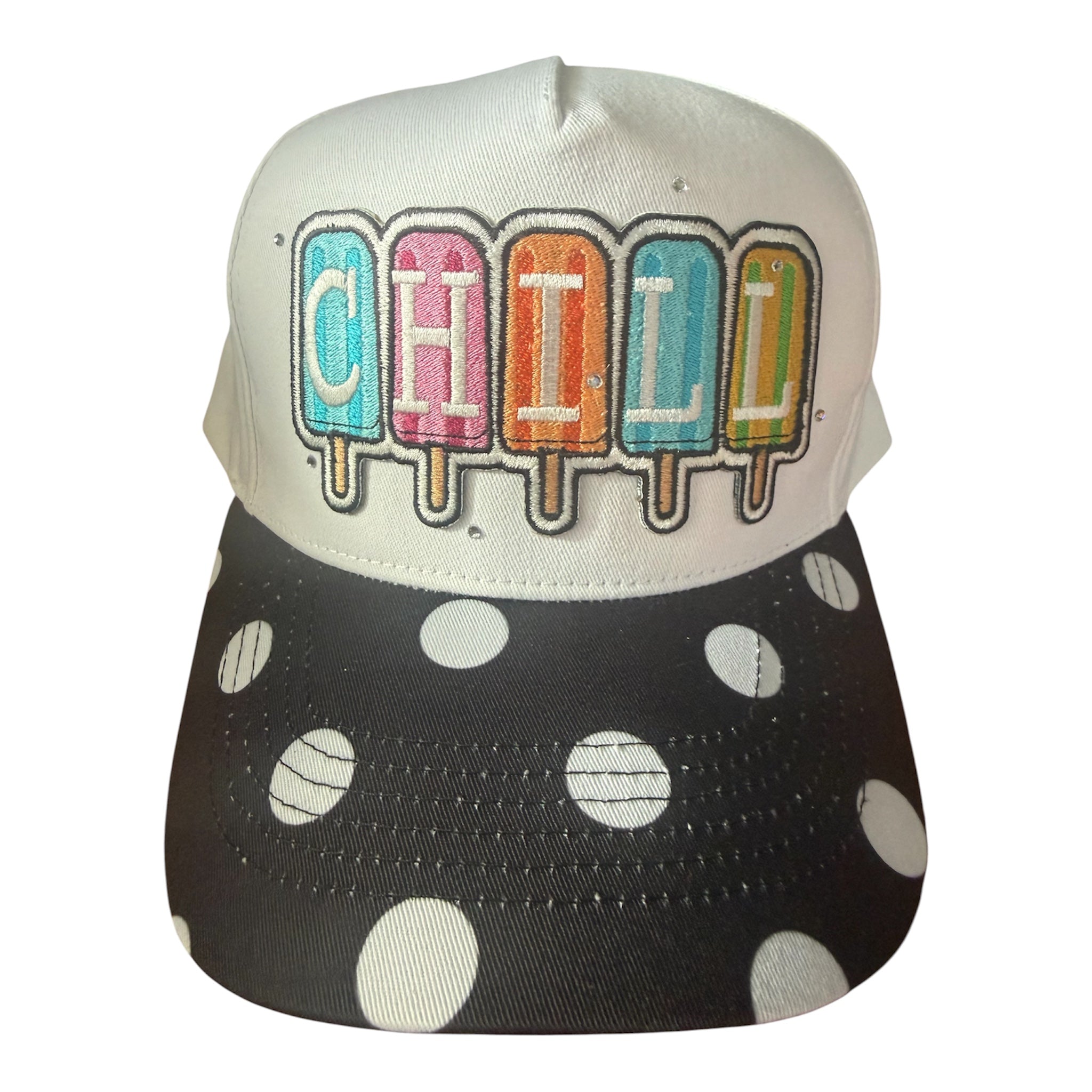 CHILL popsicles canvas trucker hat