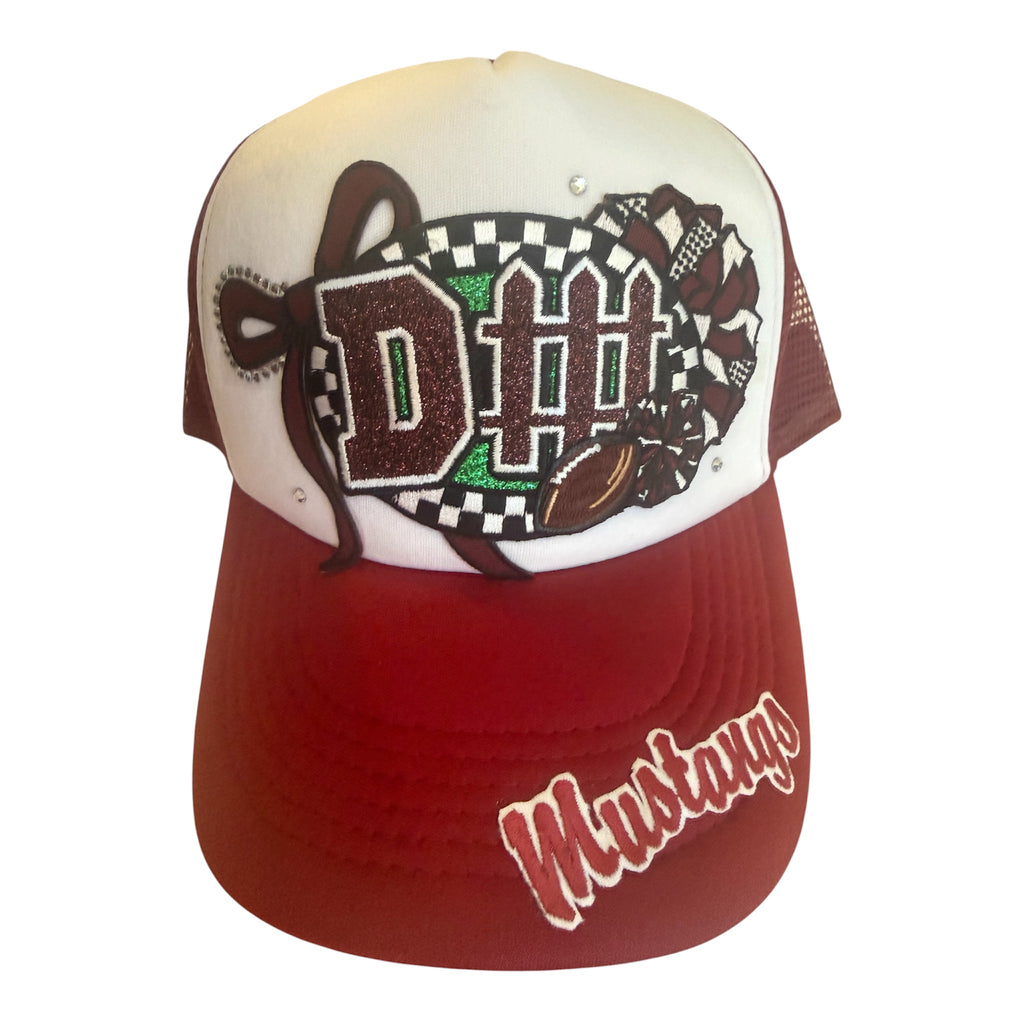 Mustang, Defense football trucker hat