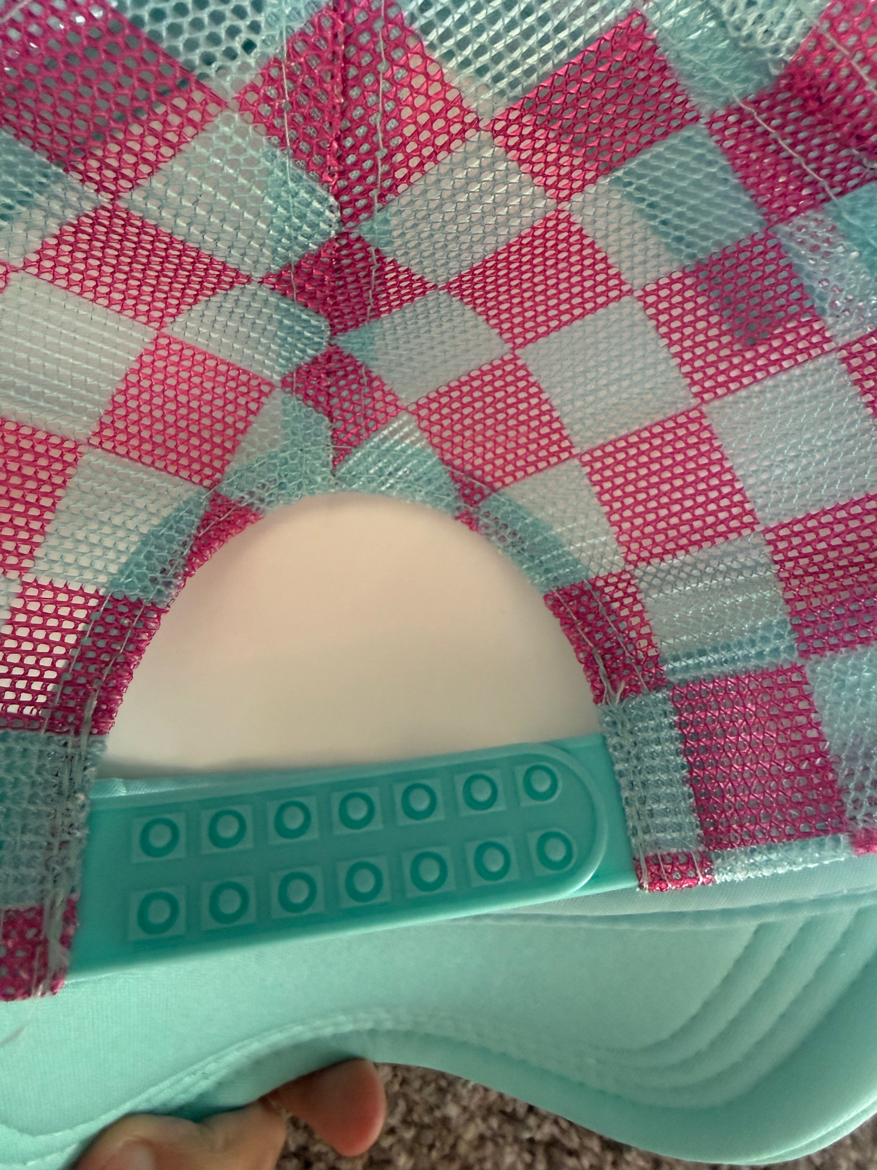 Pickleball then Mahjong checkered trucker hat