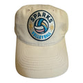 Sparks Vb cream color dad hat with circle patch