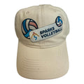 Sparks Vb cream dad hat with three patches
