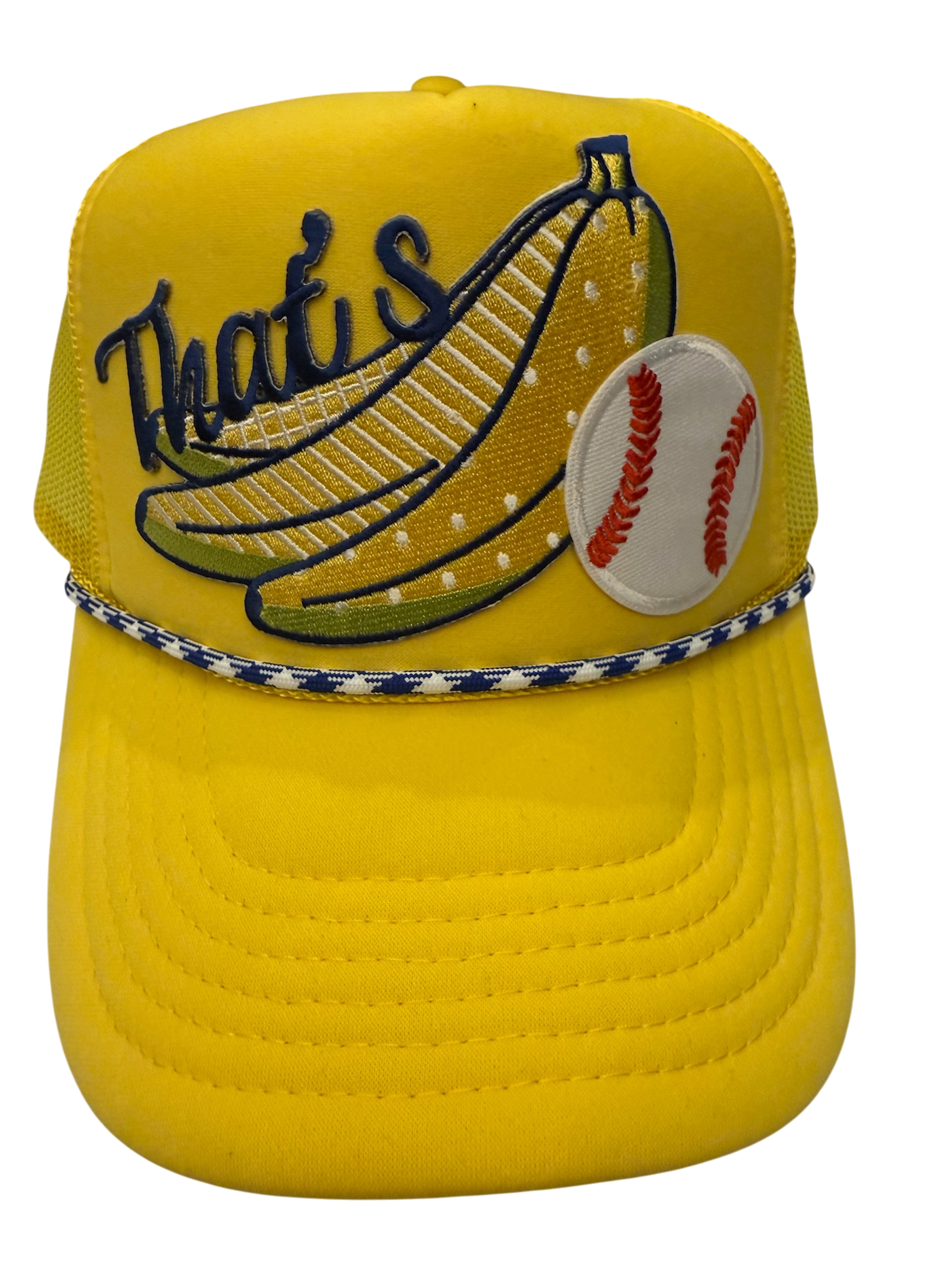 That’s bananas yellow Otto trucker w chain