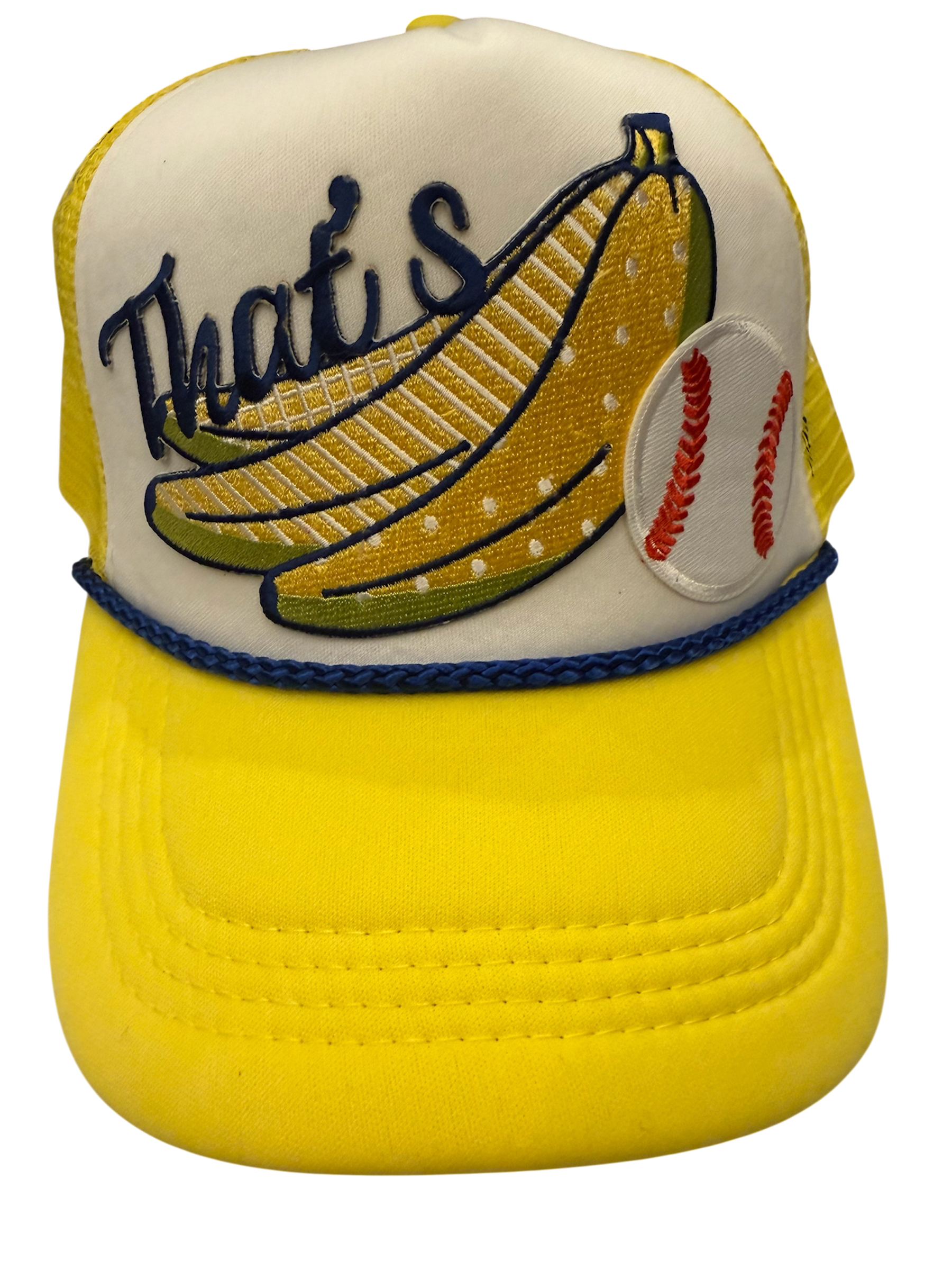 That’s bananas yellow trucker