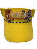 Bananas yellow baseball visor