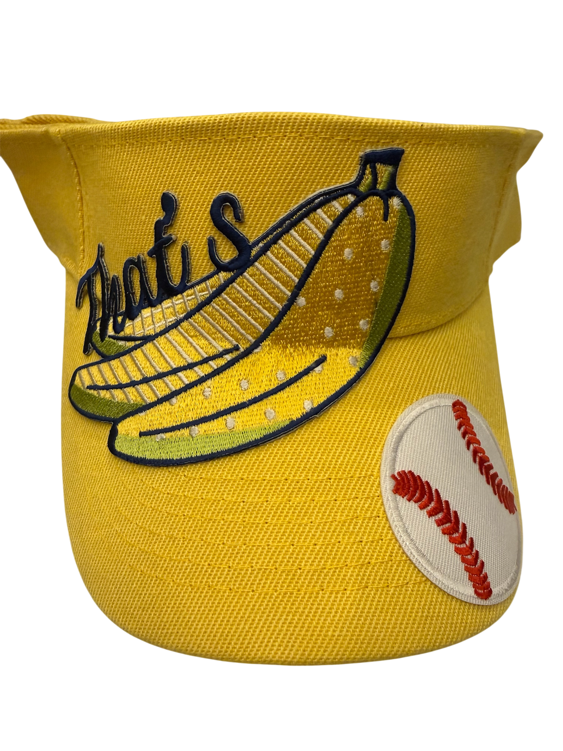That’s Bananas! Yellow adjustable visor